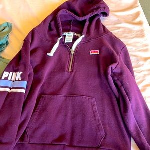 Hoodie from pink